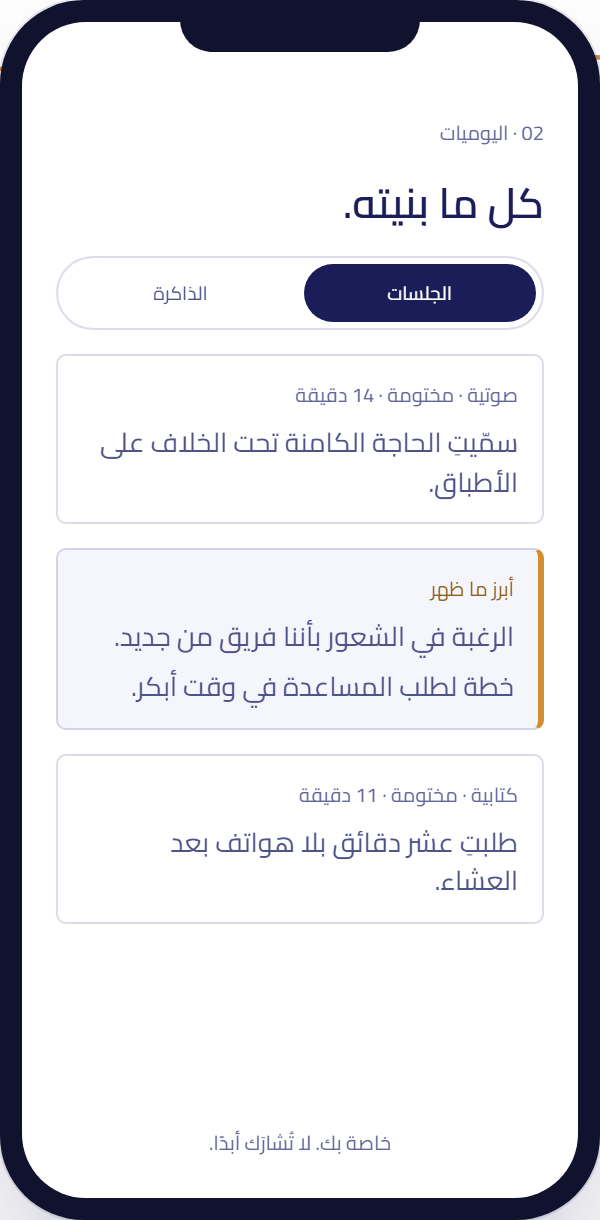 اليوميات الخاصة