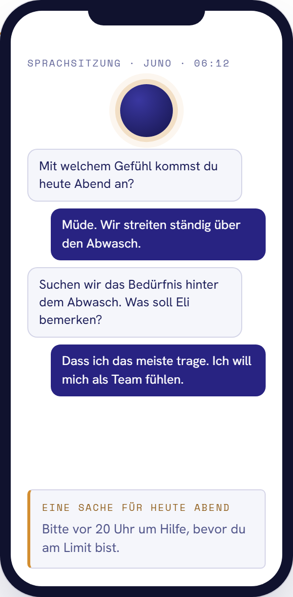 Sprachsitzung