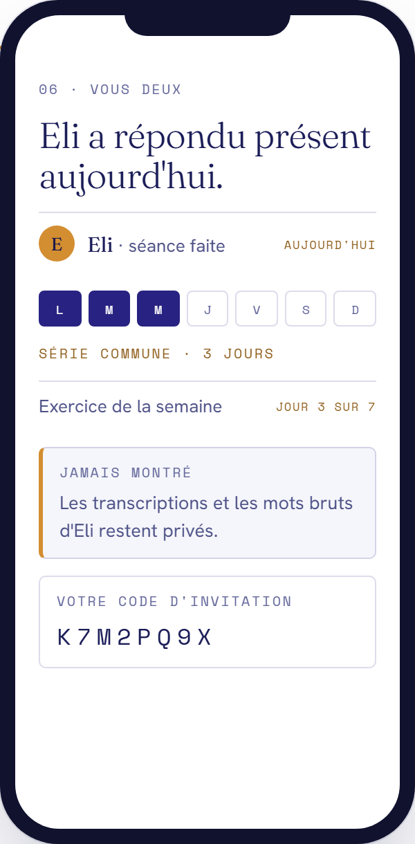 Jumelage des partenaires