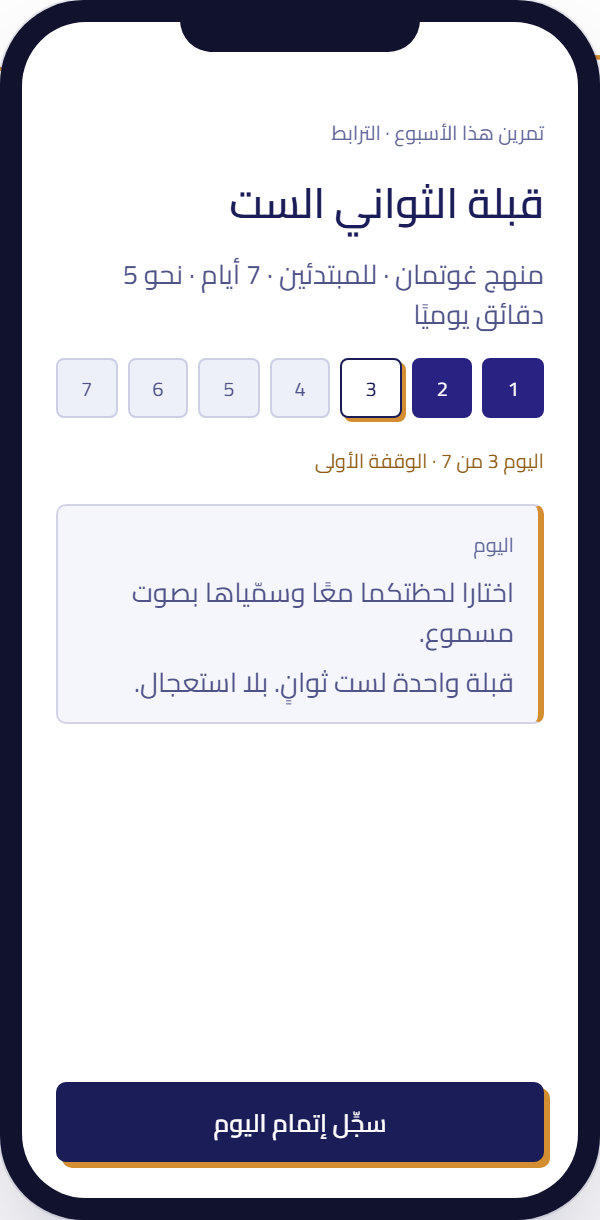 برنامج الممارسة