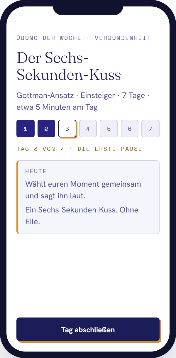 Übungsprogramm