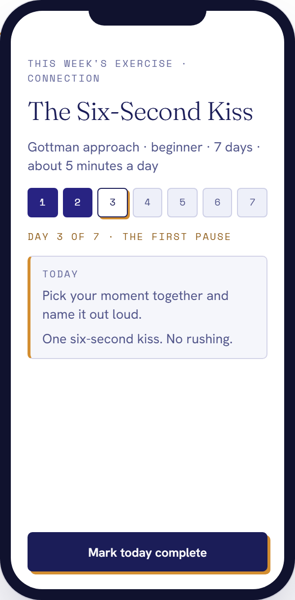 Practice program