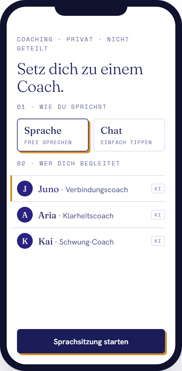 Coach-Auswahl