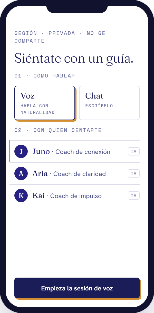 Elección de coach