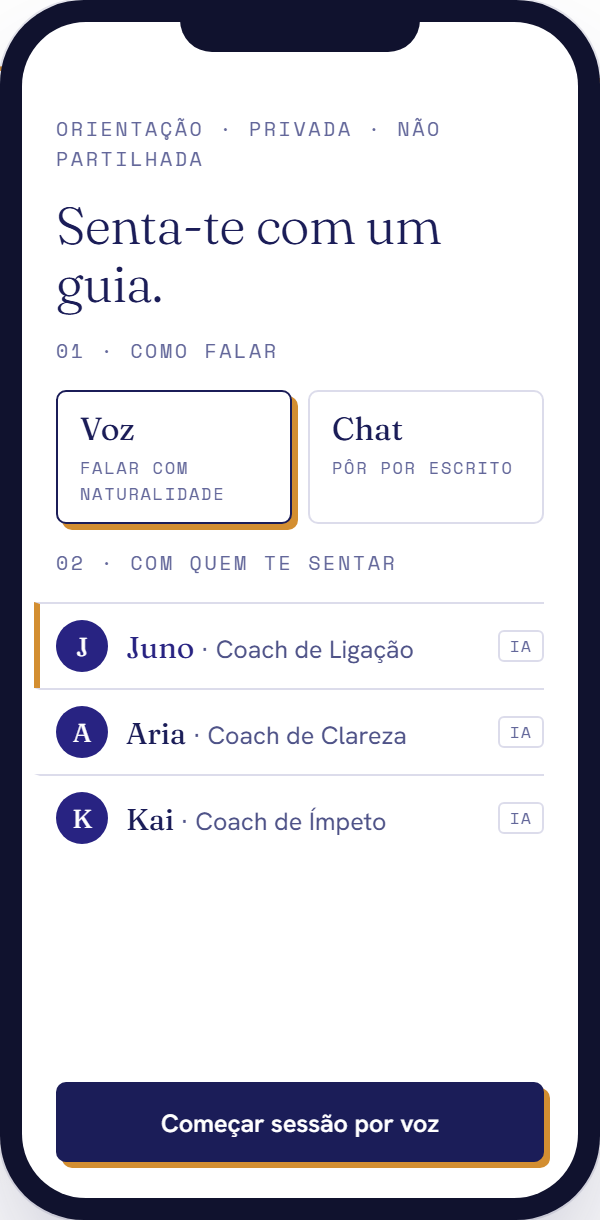 Escolha do coach