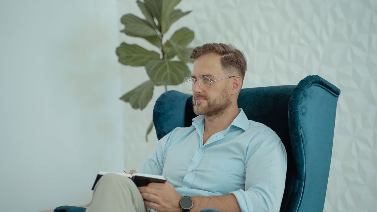 Counselor listening