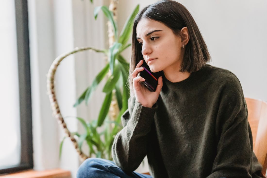 Serious phone call